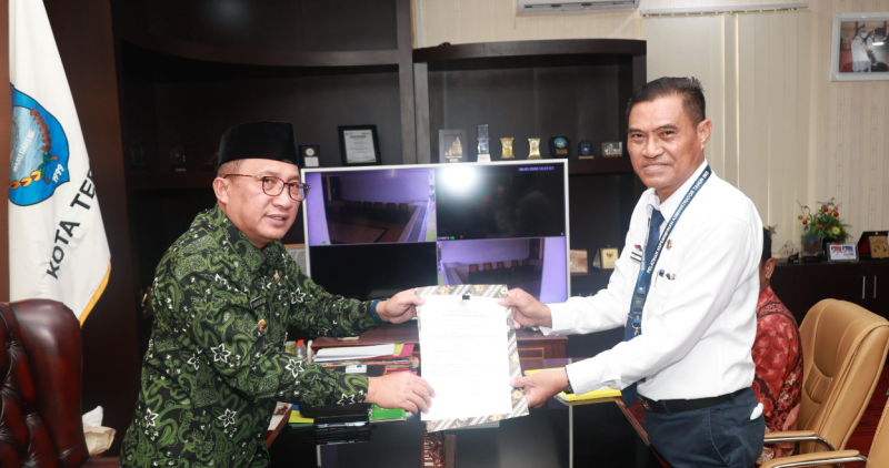 Pernyataan Dukungan dari Wali Kota Ternate