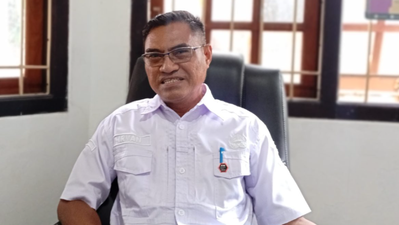 Sekretaris Dinas Sosial Kota Ternate, Mohammad Irvan Gaus