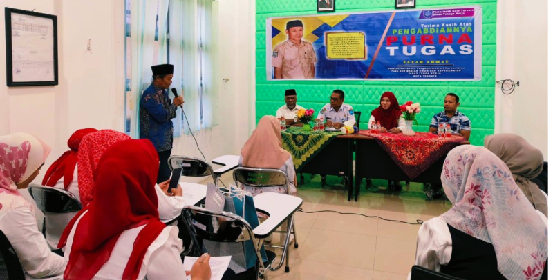 Suasana Pelepasan Purna Tugas Pegawai Disnaker Kota Ternate