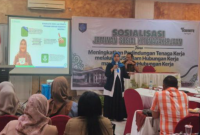 Sosialisasi Jaminan Sosial Ketenagakerjaan kepada sejumlah Badan Usaha 