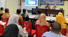 Rakornas Program Bangga Kencana di Aula Kantor Camat Ternate Utara