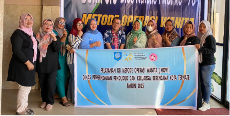 DPPKB Kota Ternate Gelar Pelayanan KB MOW di Rumah Sakit Prima
