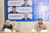 Ketua Panitia DPD DEKRAFMI Maluku Utara, Rizal Marsaoly  dan Heny Sutan Muda.