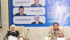 Ketua Panitia DPD DEKRAFMI Maluku Utara, Rizal Marsaoly  dan Heny Sutan Muda.