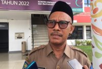 Kepala Dinas Sosial Kota Ternate, Burhanuddin Abdul Kader. (Rakyatmu)