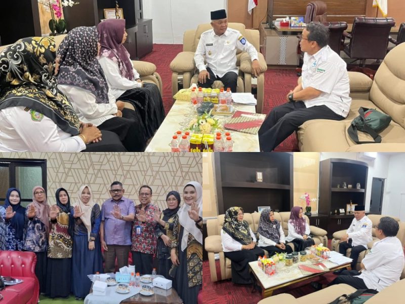 DPPKB saat Audiensi dengan Wakil Wali Kota, Ketua PA Ternate dan Wakit Ketua DPRD. (Rakyatmu)