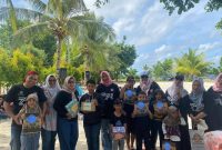 DPPKB Kota Ternate Gelar Family Gathering di Pantai Jikomalamo. (Rakyatmu)