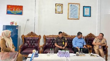 Kasi Datun Kejari Ternate Bersama Kepala DPPKB Bahas Program Genting. (Rakyatmu)