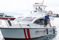 Ambulans Laut Pemerintah Kota Ternate. (Istimewa)