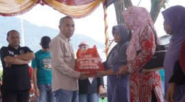Memperingati HUT ke-80 RI, Pemerintah Kota Tidore Kepulauan menggelar Gerakan Pangan Murah (GPM) secara serentak. (Istimewa)