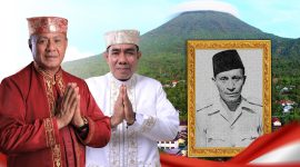 Wali Kota Tidore Kepulauan Muhammad Sinen, mewakili seluruh masyarakat Tidore, menyampaikan rasa terima kasih dan hormat kepada Presiden Prabowo atas penghargaan tersebut. (Istimewa)