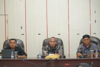 Rapat koordinasi terkait program prioritas nasional secara daring yang diikuti oleh sejumlah organisasi perangkat daerah Pemerintah Kota Tidore Kepulauan. (Istimewa)