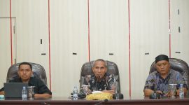 Rapat koordinasi terkait program prioritas nasional secara daring yang diikuti oleh sejumlah organisasi perangkat daerah Pemerintah Kota Tidore Kepulauan. (Istimewa)