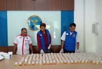 Pelaksanaan tes urine yang dilakukan BNN Tidore Kepulauan terhadap seluruh PPPK paruh waktu lingkup Pemerintah Kota Tidore Kepulauan. (Istimewa)