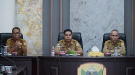 Pemerintah Kota Tidore Kepulauan menggelar rapat koordinasi (rakor) secara virtual bersama Kementerian Dalam Negeri Muhammad Tito Karnavian. (Istimewa)