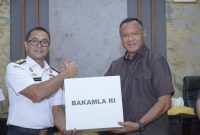 Pemerintah Kota Tidore Kepulauan menghibahkan lahan ke Badan Keamanan Laut untuk memperkuat keamanan laut. (Istimewa)