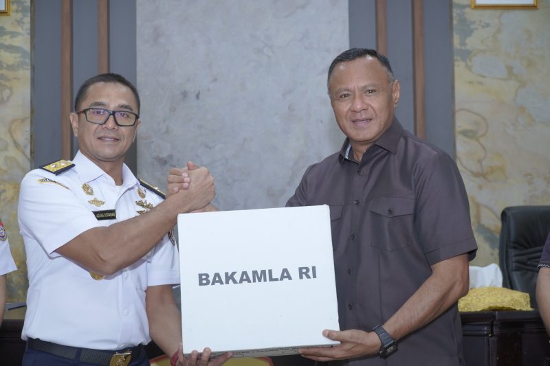 Pemerintah Kota Tidore Kepulauan menghibahkan lahan ke Badan Keamanan Laut untuk memperkuat keamanan laut. (Istimewa)