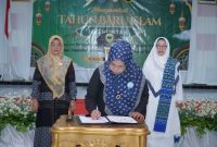 Tiga organisasi perempuan di Kota Tidore Kepulauan meneken MoU di bidang sosial dan keagamaan. (Istimewa)