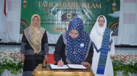 Tiga organisasi perempuan di Kota Tidore Kepulauan meneken MoU di bidang sosial dan keagamaan. (Istimewa)
