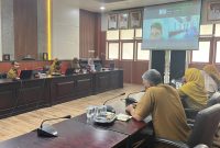 Rapat koordinasi membahas persiapan pendampingan teknis penilaian BLUD bagi puskesmas di Kota Tidore Kepulauan. (Istimewa)