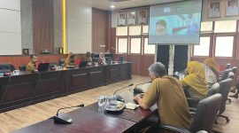 Rapat koordinasi membahas persiapan pendampingan teknis penilaian BLUD bagi puskesmas di Kota Tidore Kepulauan. (Istimewa)