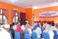 60 peserta yang terdiri dari Tokoh Agama, Tokoh Masyarakat, Tokoh Pemuda, dan Tokoh Perempuan di Kecamatan Tidore Selatan mengikuti kegiatan Sosialisasi Produk Hukum. (Istimewa)