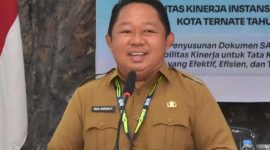 Sekreatris Daerah Kota Ternate, Rizal Marsaoly 