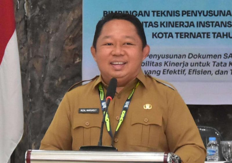 Sekreatris Daerah Kota Ternate, Rizal Marsaoly 