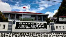 Kantor Kejari Tidore Kepulauan. (RakyatMu)