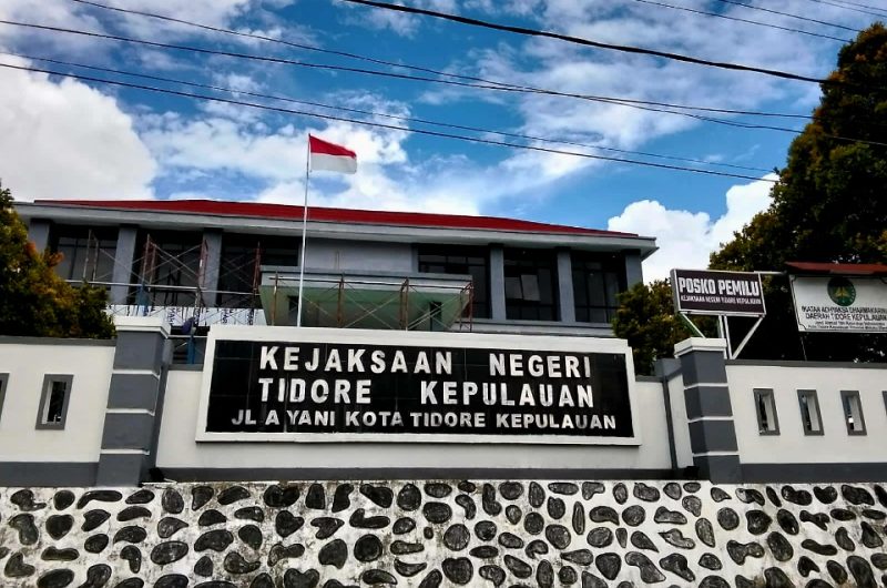 Kantor Kejari Tidore Kepulauan. (RakyatMu)