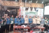 Foto bersama usai digelarnya sesi silaturahmi. (Rakyatmu/Istimewa)