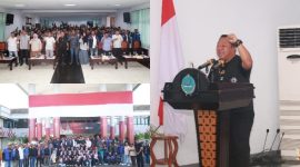 Suasana Pelantikan Pengurus Organisasi Om Ojek dan Ci Ojek Andalan Kota Ternate