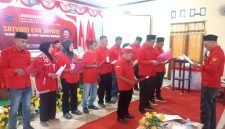 Suasana Pengukuhan Pengurus DPC PDIP Kabupaten Pulau Taliabu. (RakyatMu)