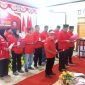 Suasana Pengukuhan Pengurus DPC PDIP Kabupaten Pulau Taliabu. (RakyatMu)