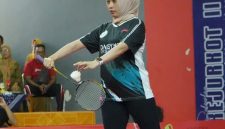 Turnamen Badminton Kejuaraan Kota Piala Wali Kota Cup II Tahun 2025 di Lapangan MA Sport. (Humas Tidore for RakyatMu)