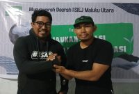 Ketua dan Sekretaris SIEJ simpul Maluku Utara, Erdian-Ikram Salim. (Istimewa)