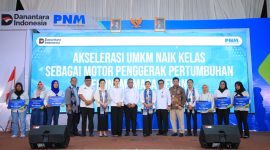 Peresmian empat unit baru Membina Ekonomi Keluarga Sejahtera oleh Permodalan Nasional Madani di Maluku Utara. (Istimewa)