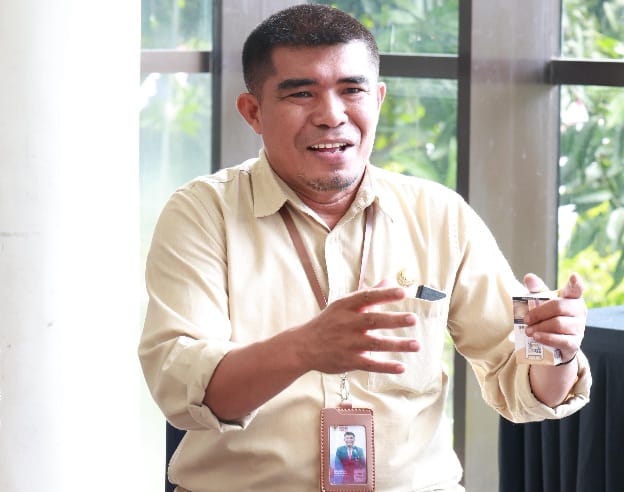 Kepala Bappelitbangda Kota Ternate, Thamrin Marsaoly. (Istimewa/RakyatMu)