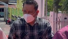 Tersangka Korupsi BTT Kepulauan Sula, Lasidi Leko. (RakyatMu)