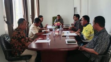Komisi II DPRD Kabupaten Pulau Taliabu saat RDP dengan pihak tambang. Dok; Rakyatmu