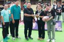 Ketua Perbasi Kota Ternate, Dr. Rizal Marsaoly Memberikan Dukungan Dana di Turnamen 3x3 Smanli 2026 Basketball