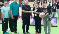 Ketua Perbasi Kota Ternate, Dr. Rizal Marsaoly Memberikan Dukungan Dana di Turnamen 3x3 Smanli 2026 Basketball