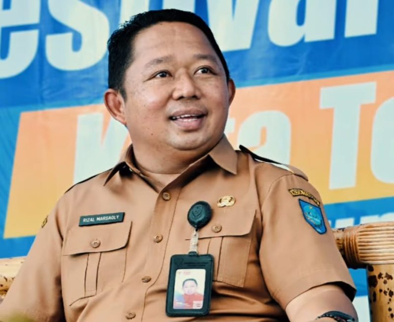 Sekda Kota Ternate, Rizal Marsaoly. (Istimewa)