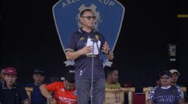 Wali Kota Tidore Kepulauan Muhammad Sinen membuka langsung ajang bergengsi ini yang diikuti 32 tim dari berbagai desa dan kelurahan. (Istimewa)