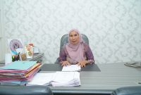 Kepala Dinas Perindagkop dan UKM Kota Tidore Kepulauan, Selvia M. Nur. (Istimewa)