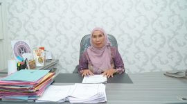 Kepala Dinas Perindagkop dan UKM Kota Tidore Kepulauan, Selvia M. Nur. (Istimewa)