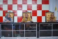 Kantor Wilayah Kementerian Hukum Maluku Utara menggelar pembinaan Pos Bantuan Hukum bersama camat, lurah, dan kepala desa se-Pulau Tidore. (Istimewa)