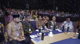 Wakil Wali Kota Tidore Kepulauan, Maluku Utara, Ahmad Laiman menghadiri Rapat Koordinasi Nasional Pengelolaan Keuangan Daerah Tahun Anggaran 2026 di Ballroom Gamalama, Sahid Bela Hotel Ternate. (Istimewa)