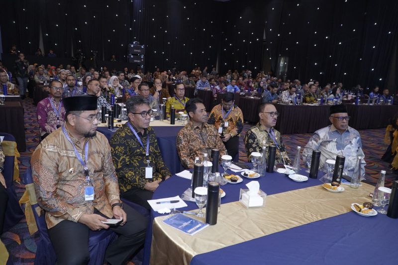 Wakil Wali Kota Tidore Kepulauan, Maluku Utara, Ahmad Laiman menghadiri Rapat Koordinasi Nasional Pengelolaan Keuangan Daerah Tahun Anggaran 2026 di Ballroom Gamalama, Sahid Bela Hotel Ternate. (Istimewa)