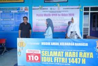 Wakil Wali Kota Tidore Kepulauan Ahmad Laiman meninjau langsung suasana arus mudik menjelang Hari Raya Idul Fitri 1447 H/2026 M di sejumlah pelabuhan di Pulau Tidore. (Istimewa)